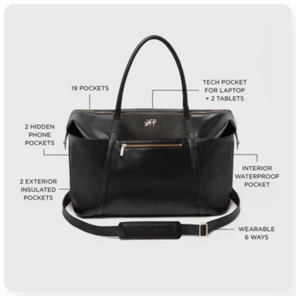 NEW YEAR SALE 💥 Freshly Picked - Emerald Weekender - Picture 5 of 9